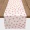Heart Polka Pattern 16" x 90" Cotton Twill Runner